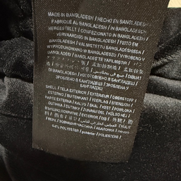 Guess Y2K Black Velour Jacket And Pants Tracksuit Set - Picture 5 of 15